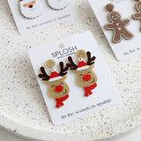 Rudolph Earrings