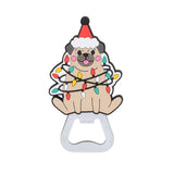 Christmas Dog Bottle Opener