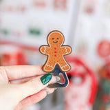 Christmas Gingerbread Man Bottle Opener