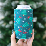 Christmas Trees Stubby Cooler