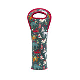 Christmas Dogs Wine Cooler
