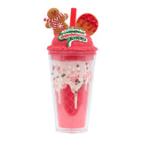 Christmas Gingerbread Red Sorbet Sipper