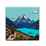 Ceramic Coaster - Mt Cook