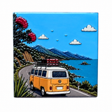 Ceramic Coaster - Road Trip