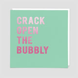 Crack Open The Bubbly - Card
