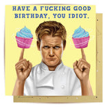 Gordon Cupcakes Birthday - Card