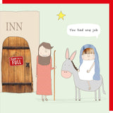 One Job - Christmas Card