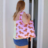 Shopping Tote - Dachshund