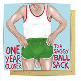 Old Man Ball Sack - Card