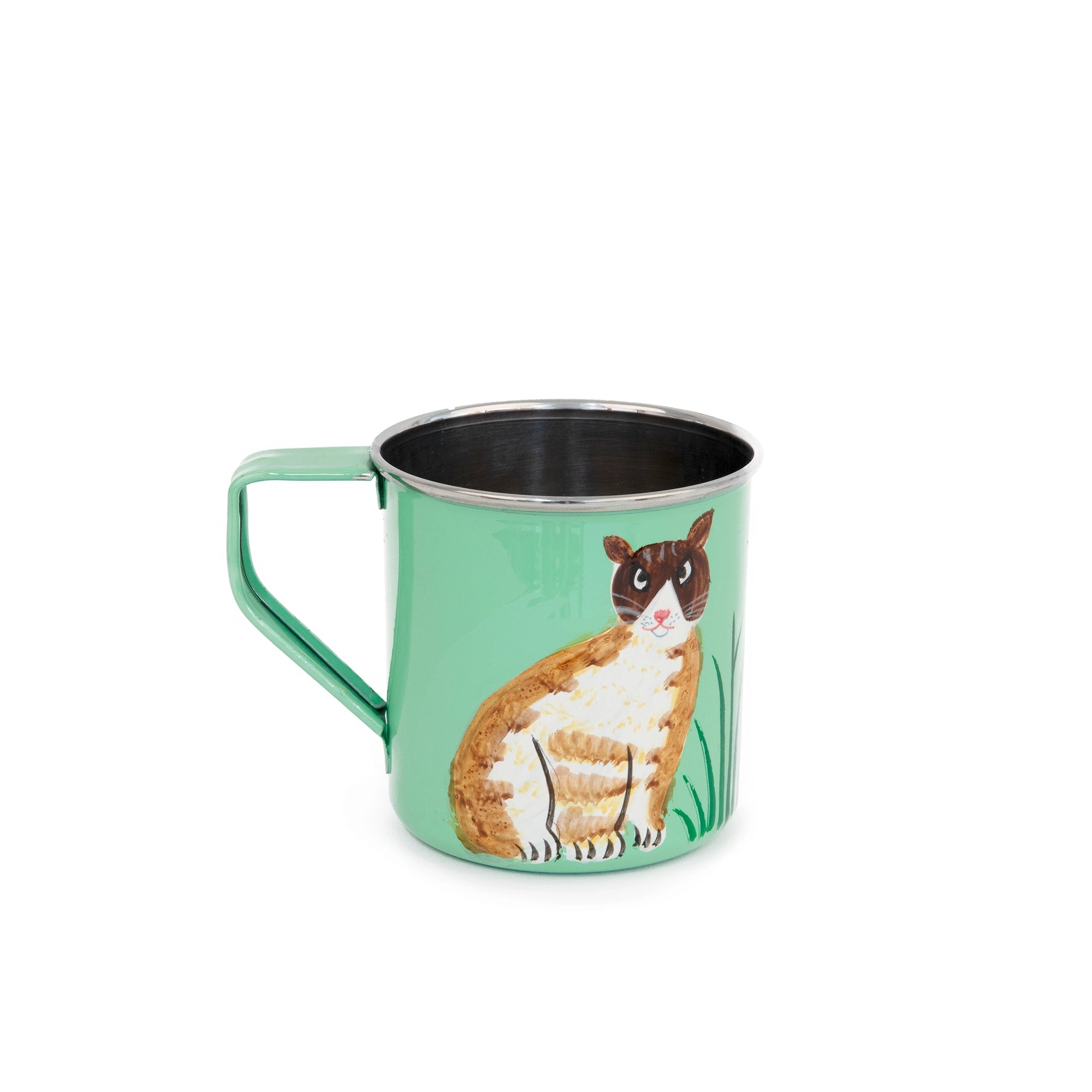 Cat Mug - Hand Painted