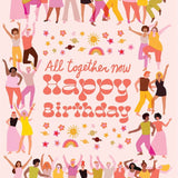 Dancing Party Birthday - Card