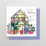 Lovely Birthday Greenhouse - Birthday Card