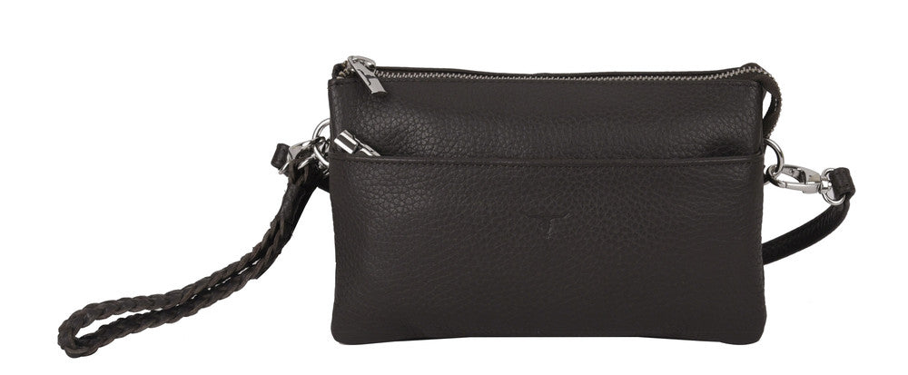 Sofie Small Leather Clutch/ Sling