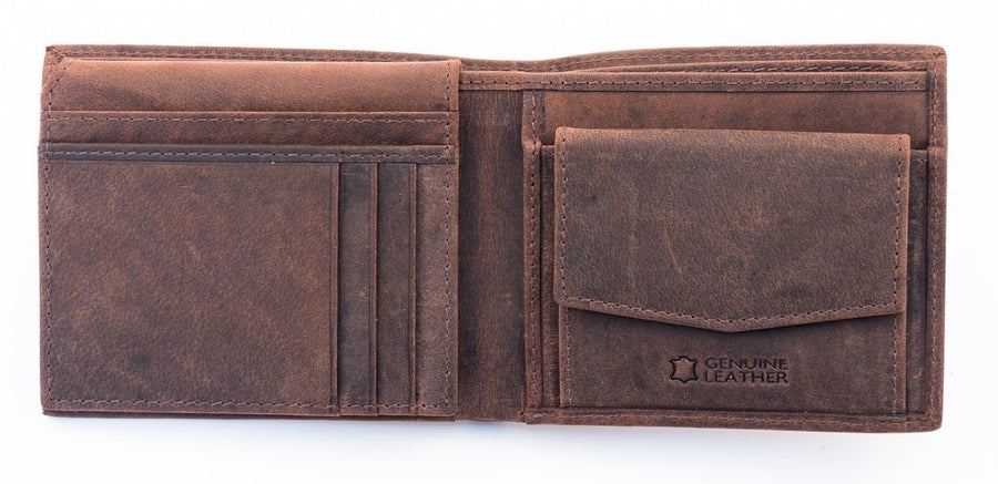 Amos Leather Wallet w/ID Pocket