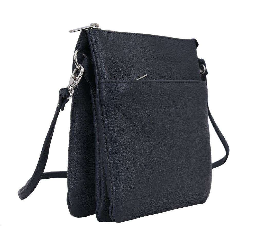 Eva Small Square Leather Sling Bag