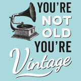 You're Not Old You're Vintage - Book