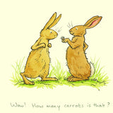 Wow...How Many Carrots - Card