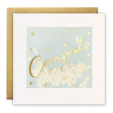 Gold Stars Congrats Shakies - Card
