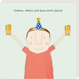 Cheers Beers - Birthday Card