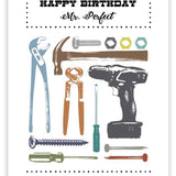 Happy Birthday Mr Perfect - Birthday Card