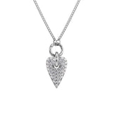 Amore Sparkle Necklace L Steel