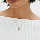 Amore Sparkle Necklace S Gold