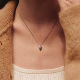 Amore Sparkle Necklace S Steel