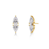 Arrow Studs Gold