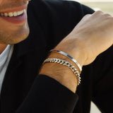 Clark Men's Chain Bracelet Steel