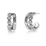 Grace Hoops L Steel