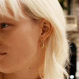Leora Earrings Gold