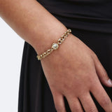 Ocean Gem Bracelet L Gold
