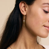 Peak Hoops Multi Heart Gold