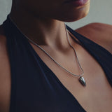 Peak Spike Necklace Steel