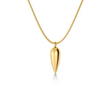 Peak Spike Necklace Gold