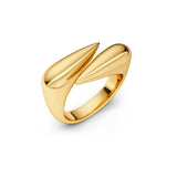 Peak Spike Ring Gold