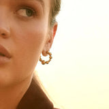 Sphere Hoops Gold