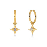 Stellar Hoops Gold