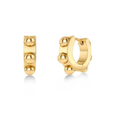 Stud Hoops Gold