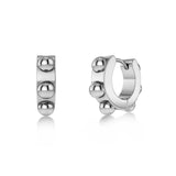 Stud Hoops Steel