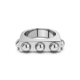 Stud Ring Silver