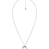 Wishbone Necklace L Steel
