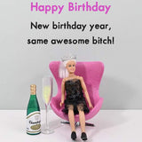 New Birthday Year - Card
