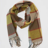 Eliza 100% Wool Scarf - Chartreuse