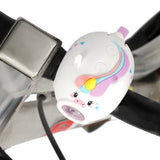 Rechargeable Front Bike Light with Bell - Unicorn