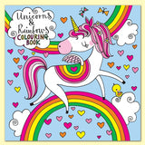 Unicorns & Rainbows Colouring Book