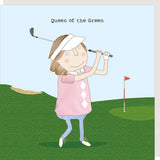 Green Queen - Humour Card