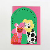 Flower Cats - Birthday Card