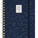 Large Spiral Lined Notebook - A5 - Stars