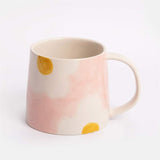Pink Mustard Flower - Large Mug